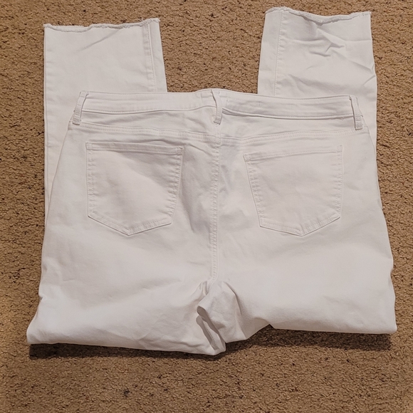 NYDJ Sheri Slim White Jeans - Picture 4 of 5